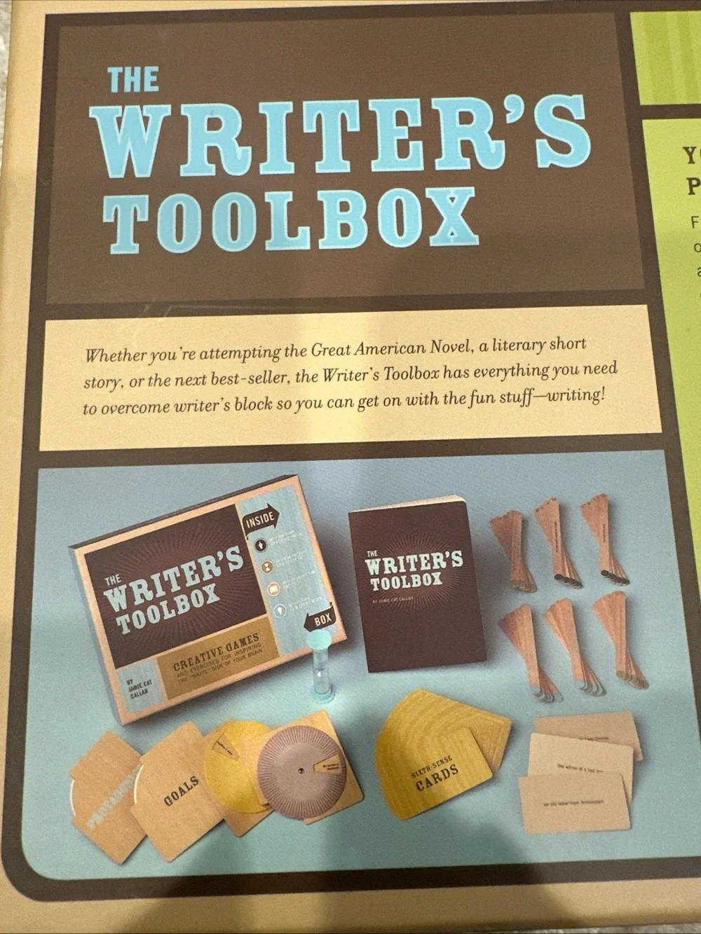 N/A writer toolbox